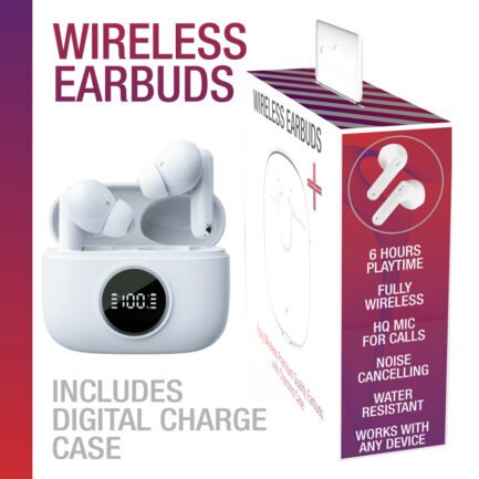 Ultra Quality Wireless Earbuds CM25 by Casemetro