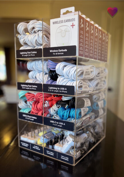 Gold Kit with Free 4-Tier Acrylic Display