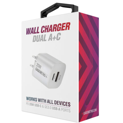 Boxed A+C 20W Fast Wall Charger