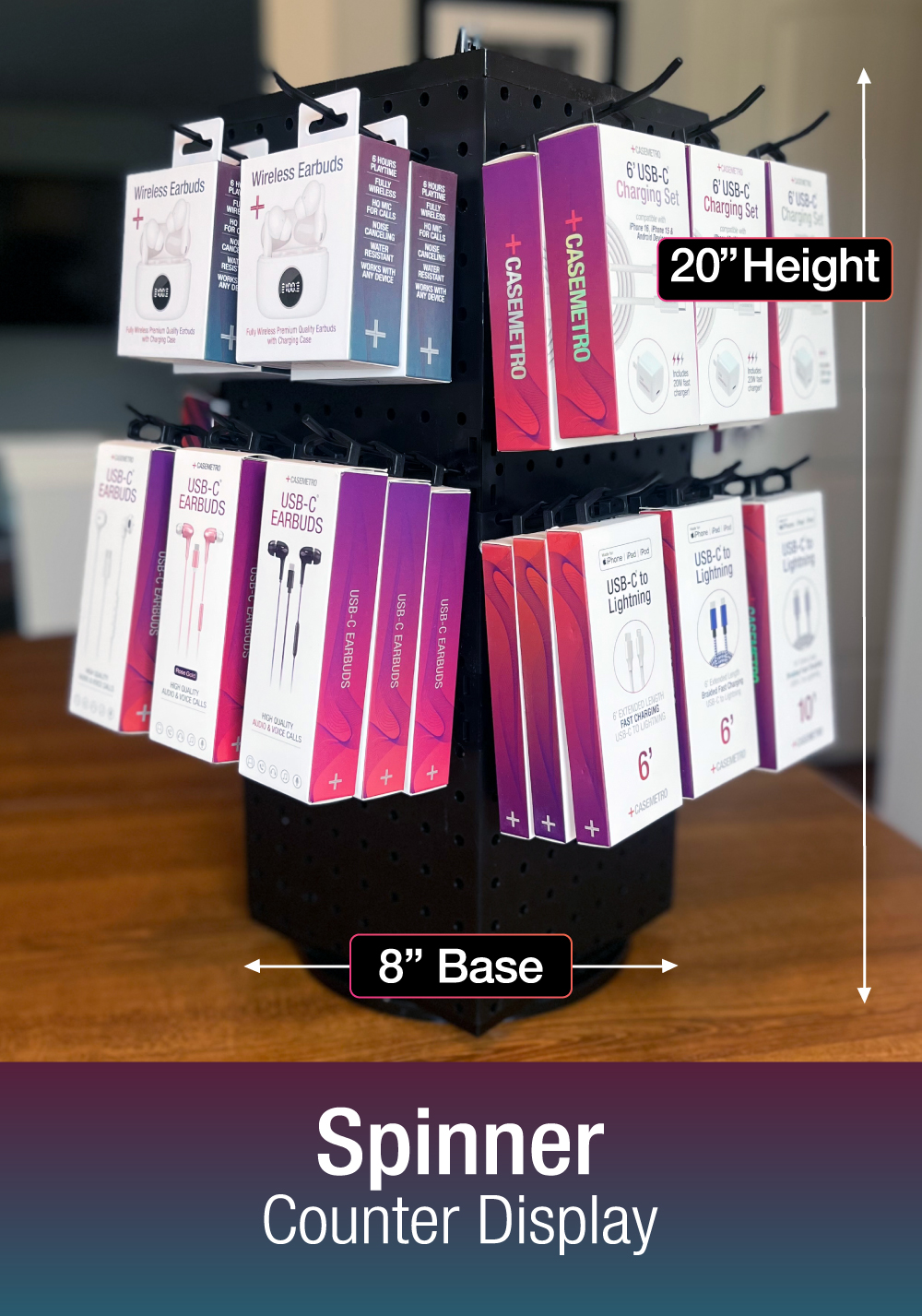 Spinner Kit with Free Counter Display